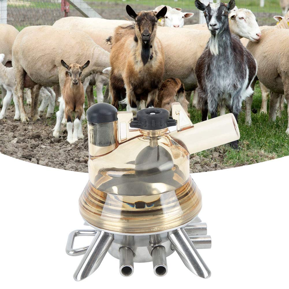 Generic Herramienta de Recolección Duradera de Garra de Ordeño de 160 Cc con Base de Acero Inoxidable para Equipos de Cría de Ovejas y Ganado