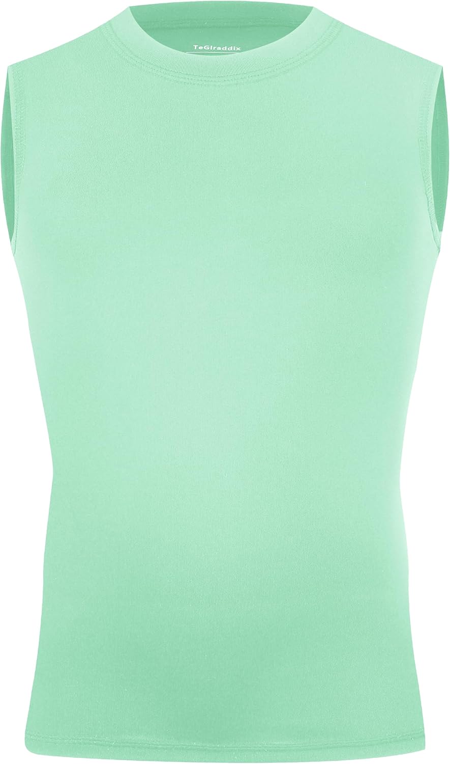 Youth Boy Girls Sleeveless Compression Shirt Kid Athletic Tank Top Quick Dry Basketball Football Undershirt
