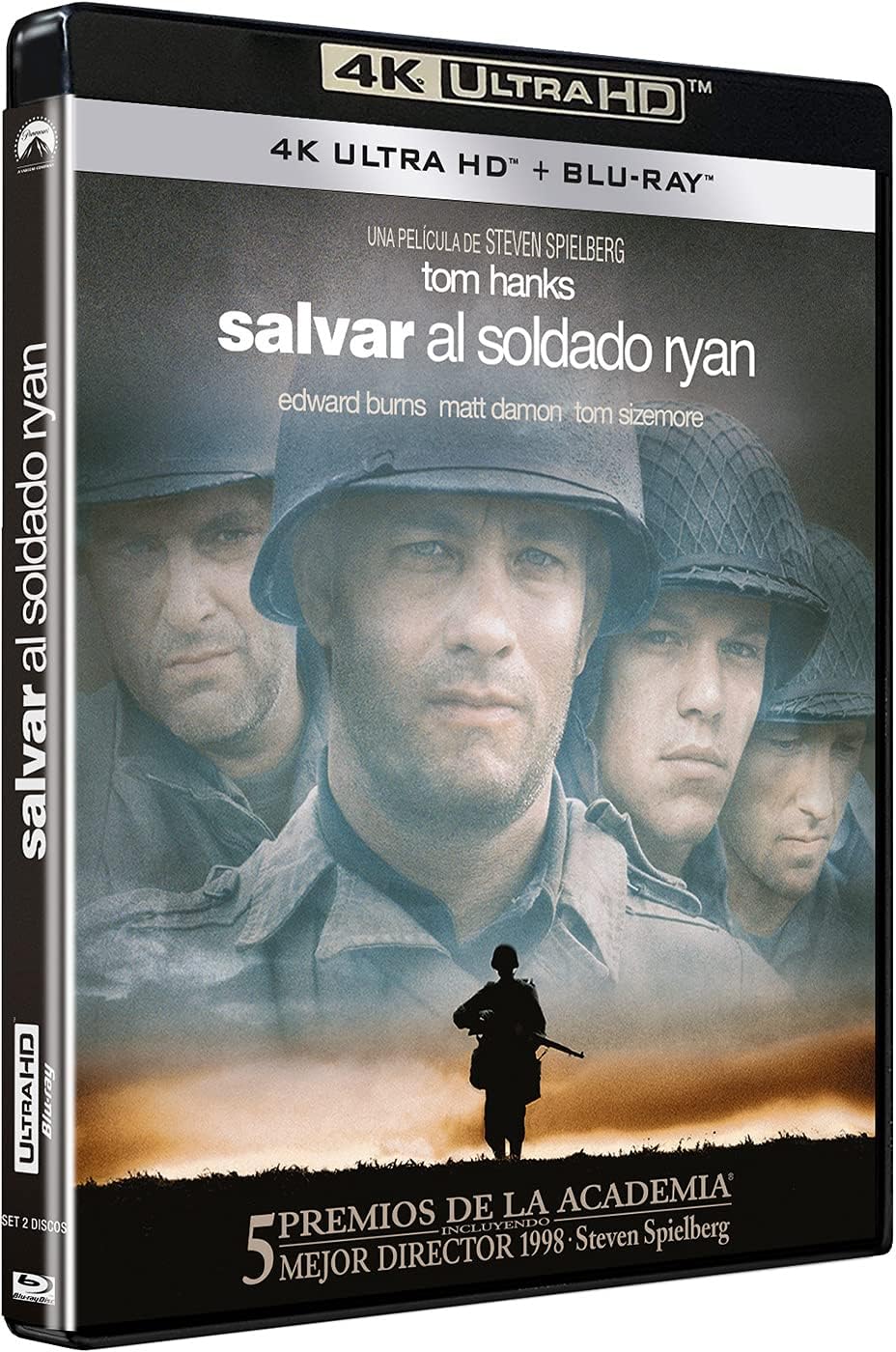 Salvar Al Soldado Ryan [4K Ultra-HD + Blu-ray] [Blu-ray]
