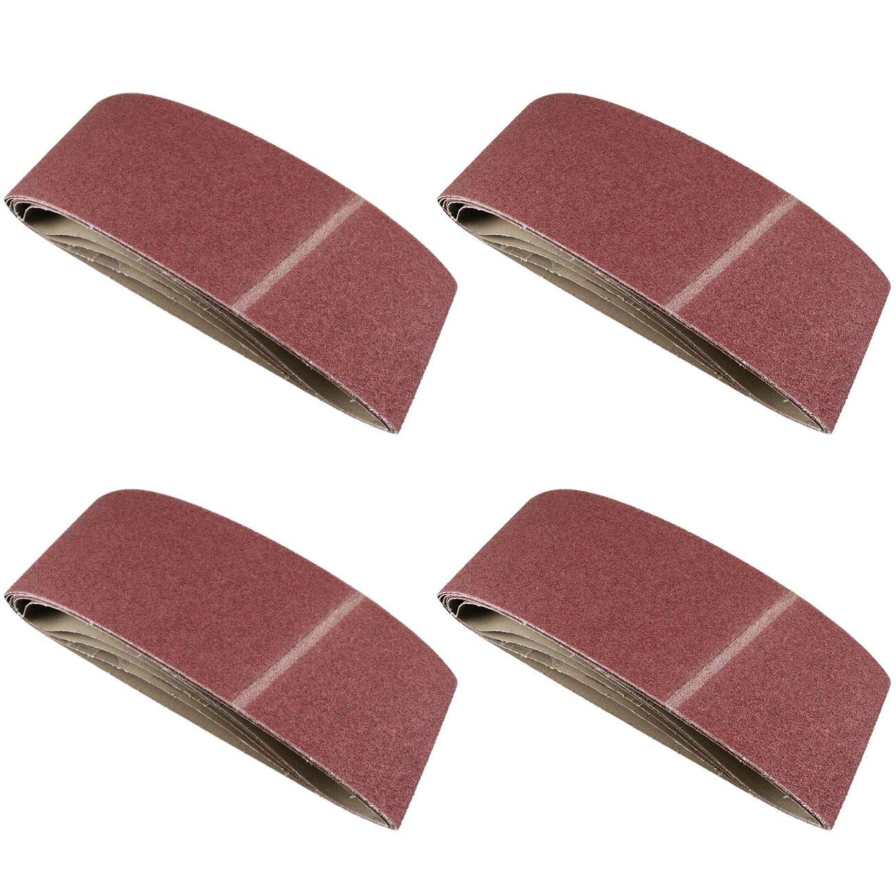 Correa archivo Finger Power Sander abrasivo Bandas de lija de 610mm x 100mm grano 80 20 pk