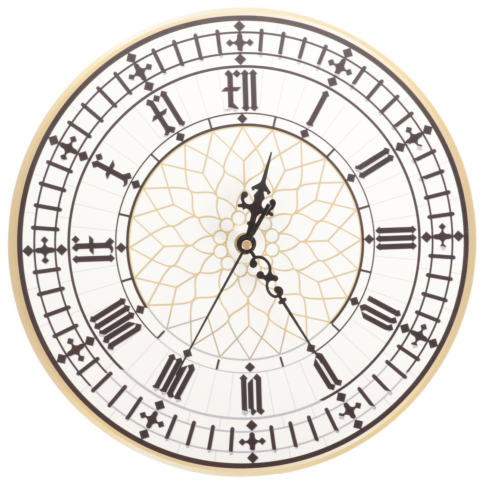 Horloge murale Big Ben 30 cm plastique pu silencieuse decoration vintage