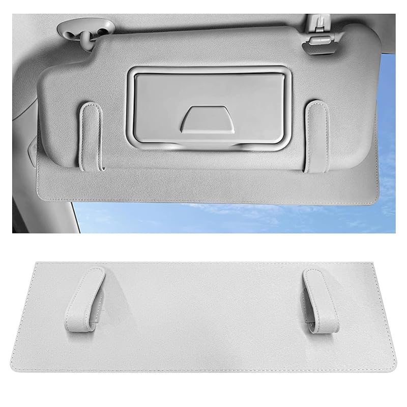 Extensor de Para-Sol Automotivo NYTKL Ajustável com Presilhas Duplas, Cinza, 1 unidade