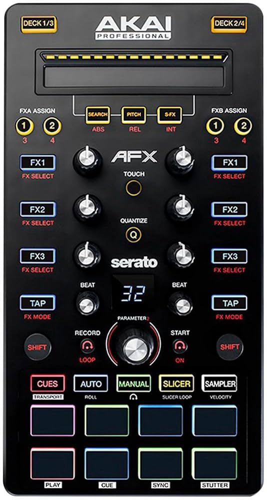 Akai AFX MIDIコントローラー AKAI AFX 発表！Serato DJをより活性化させるパフォーマンス