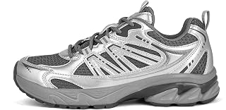 LUCKY STEP Women's Chunky Fashion Sneakers Casual Running Shoes Tennis Workout Sport Work Trendy Athletic Gym Mesh Walking Tennis Shoes