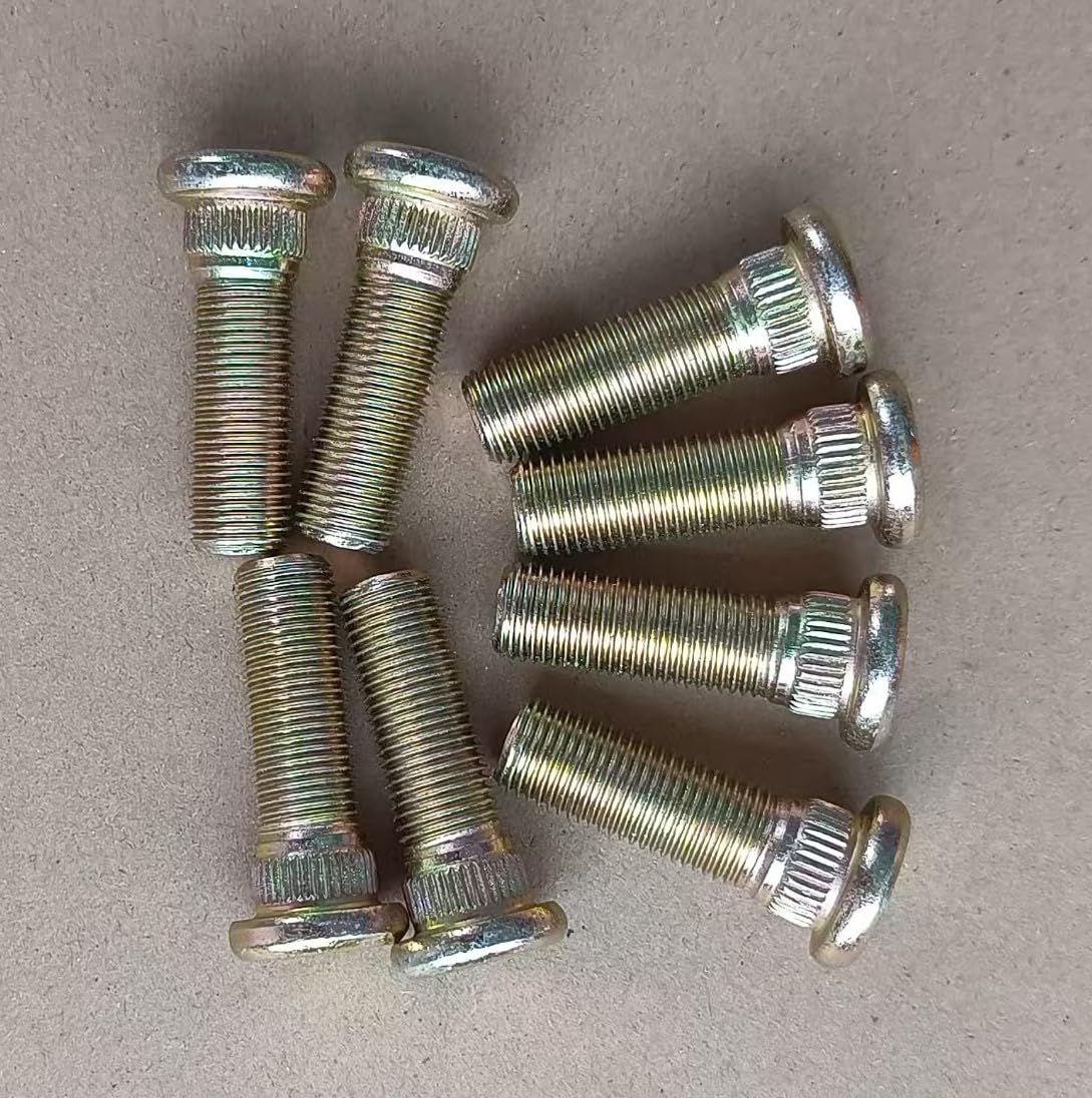 8PCS Rear Wheel Hub Bolt Lug Studs JW8-G4178-00 Replacement for Yamaha G8 G9 (1992-UP) G14 G16 G19 G20 G21 G22 G29 Golf CART