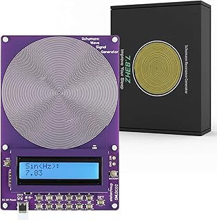 7.83Hz Schumann Resonance Adjustable Frequency Generator | Ultra-Low Frequency Pulse Wave Tool for Deep Sleep, Relaxation, Healing & Focus - 0.01Hz-100KHz Tunable, USB-Powered for Home and Yoga
