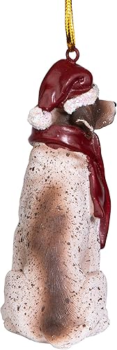 Vista 41 de Design Toscano - Figura de perro para decoración navideña.