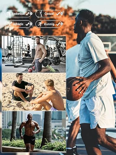 Miniatura 6 de NORTHYARD - Pantalones cortos deportivos para correr para hombres, ligeros, de secado rápido, 7, 5 o 9 pulgadas, para senderismo, deportes, gimnasio