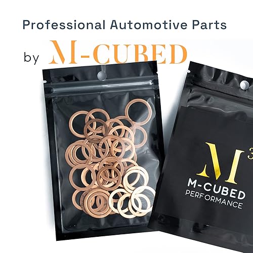 Miniatura 6 de 20 juntas de tapón de drenaje de aceite M16, arandela de trituración de cobre, anillo de sellado por KeeRoarin