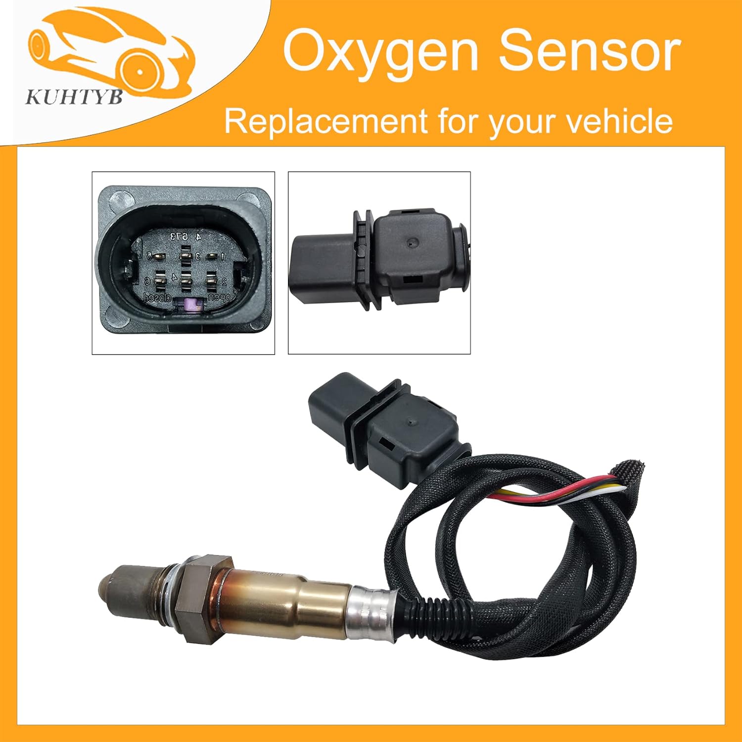 Oxygen Sensor 17011 Upstream O2 Sensor Compatible with HYUNDAI 2014 2013 2012 ACCENT L4 O2 Sensor