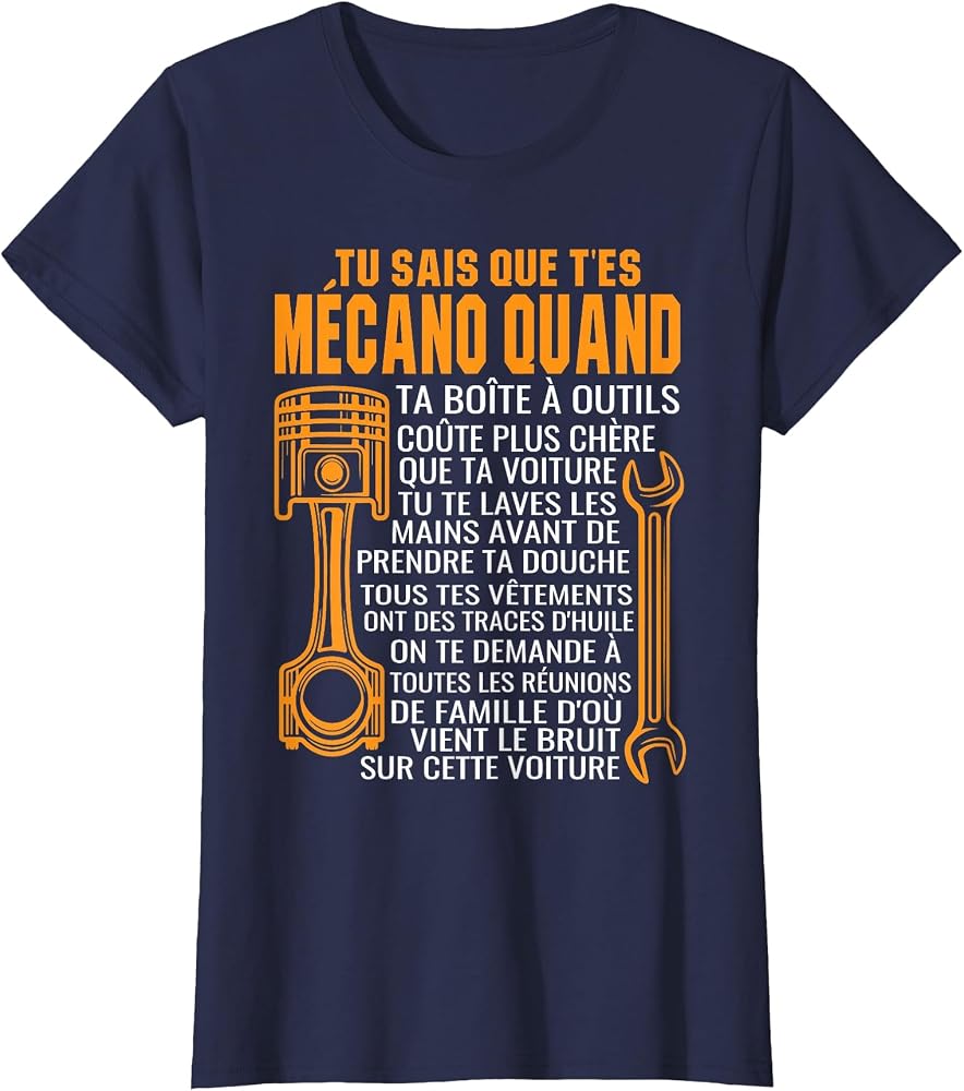 Sweat à Capuche Humour Mécano – 'Je Suis Mécano, Quand Je Pète…' – Cadeau Drôle Pour Mécanicien Auto