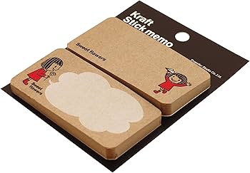 Amazon.co.jp: クラフトスティックメモ SM-114【スウィートフラワーズ