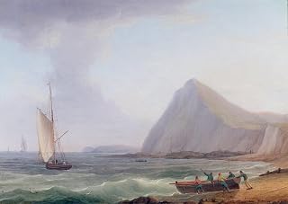 FANBUiHU Classic Art Canvas Picture Posters Art Decor Dover Cliffs by Whitcombe Oil Painting for Home Decor 60x90cm