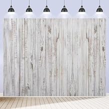 White Wood Backdrop 10x8ft