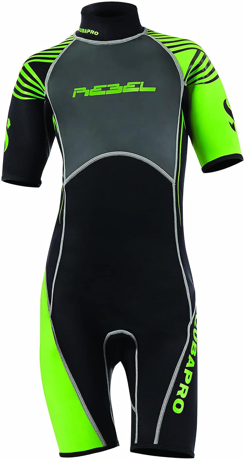 SCUBAPRO Rebel Shorty 2mm Wetsuit Short-Sleeve, Large