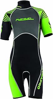 Scubapro Rebel Traje de Neopreno para niños (Talla 152 140 128 116 104 cm para niña & Joven 2.5 mm en Verde Negro 63.876.000 63.876.100 63.876.200 63.876.300 63.876.400 63.876.500