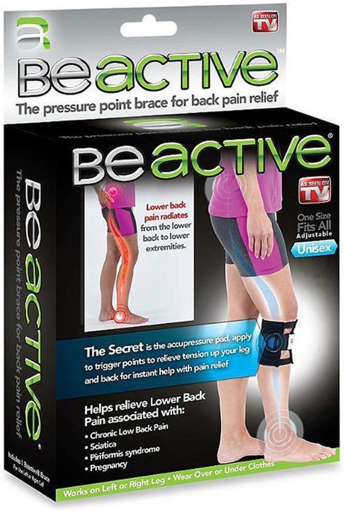 Blасk Frіdау Clеаrаnсе As Seen On TV BeActive Therapeutic Brace-relieve lower back pain and sciatica pressure