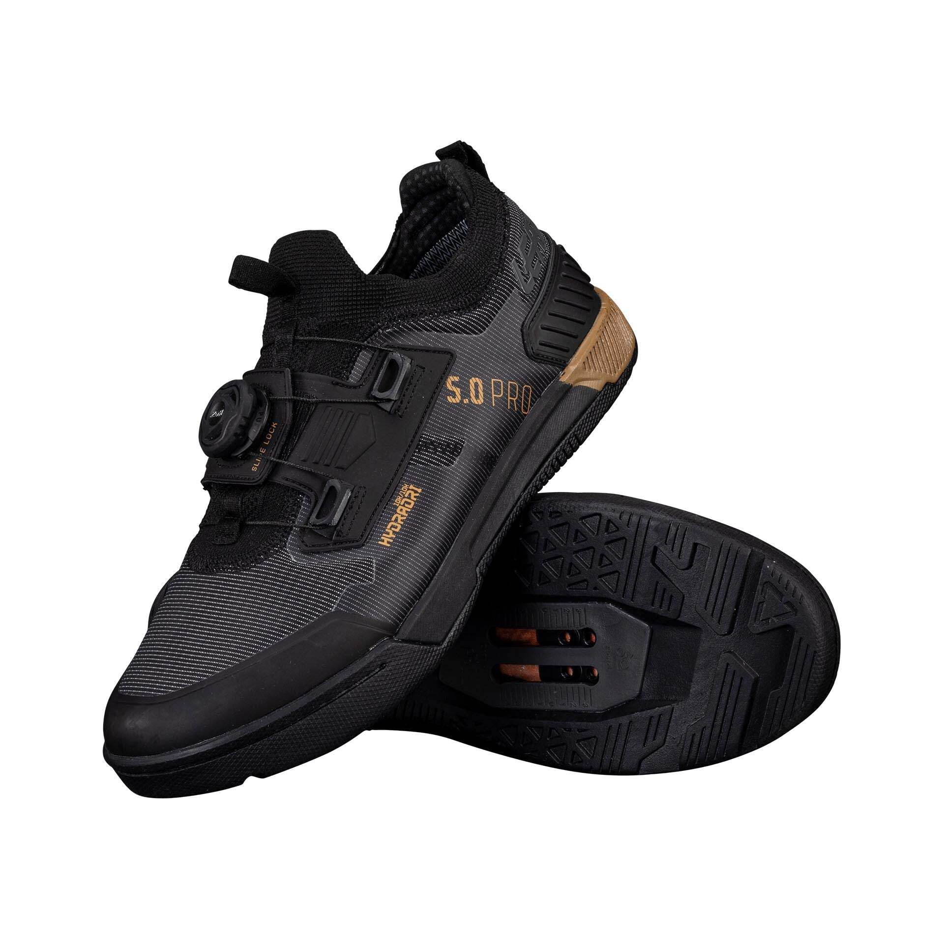Leatt Shoe HydraDri 5.0 ProClip #US9.5/UK9/EU43.5/CM27.5 Black