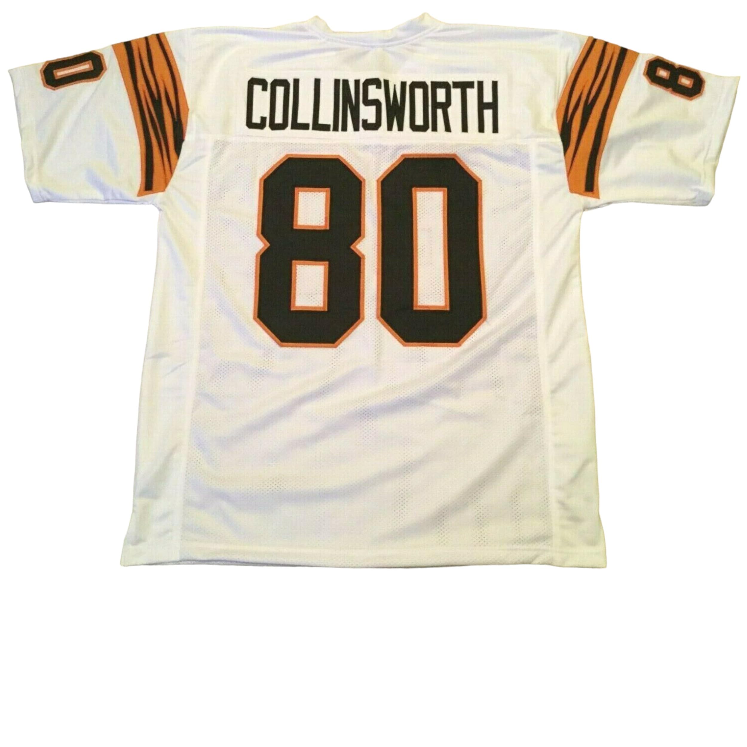 Generic CRIS Collinsworth White Jersey Stitched Custom Football New No Brand/Logos (US, Alpha, XX-Large, Regular, Regular, White)