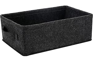 Long Narrow Gray Storage Baskets