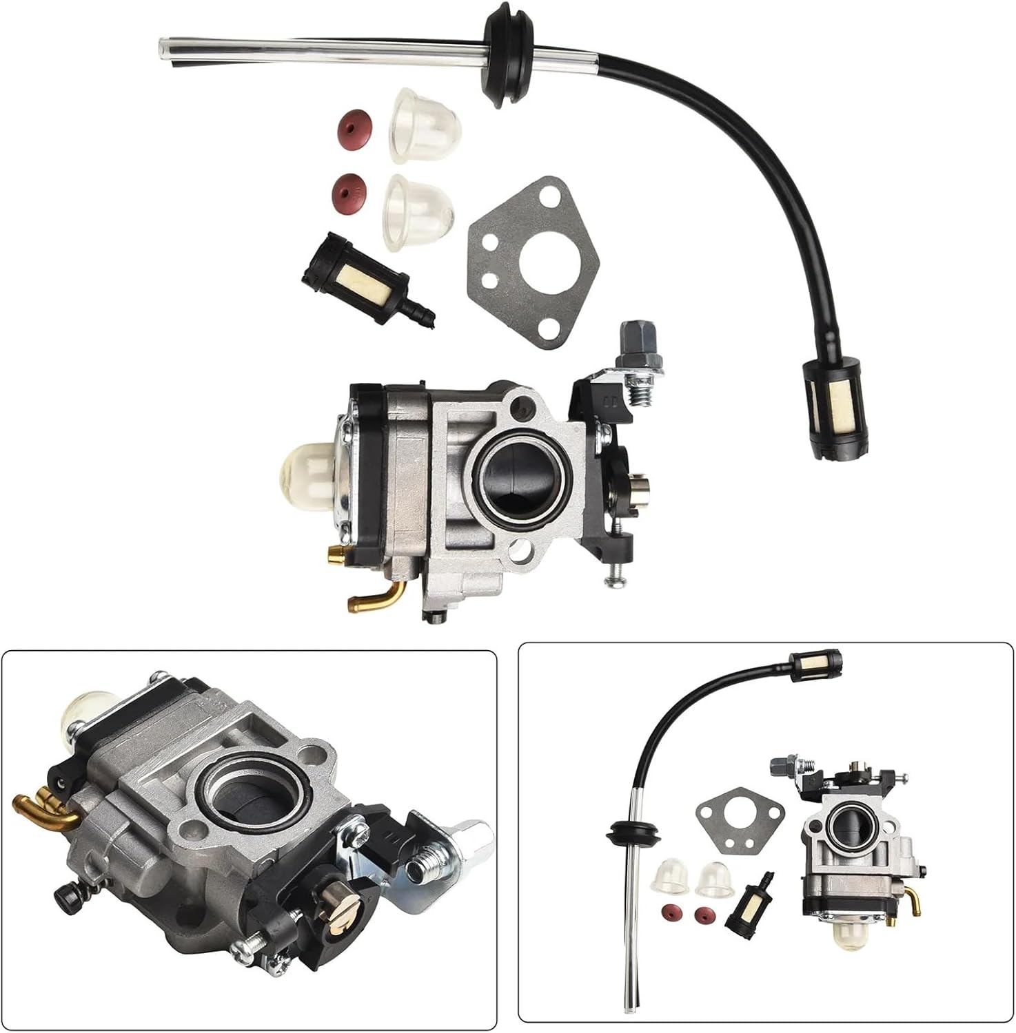 Carburetor Kit Fit for Brush Cutter Fuel Filter
