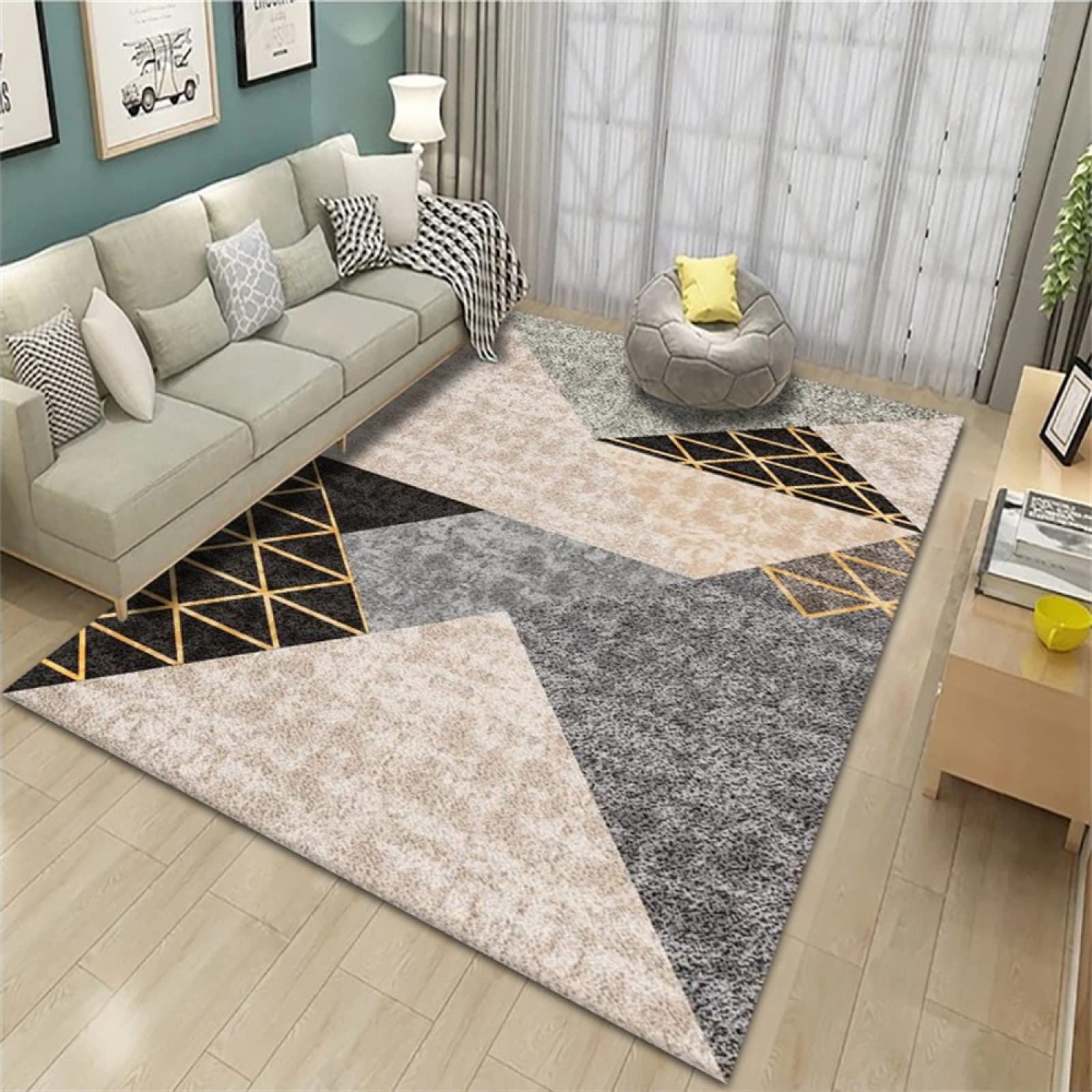 Tapis de jardin extérieur et salon pour créer un coin cosy en famille