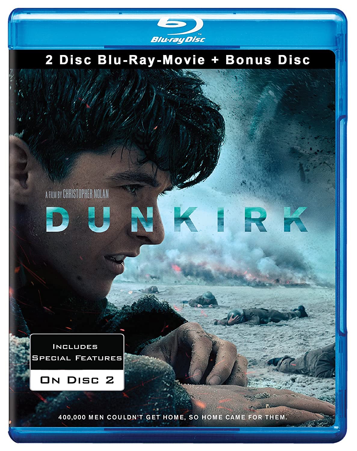 Dunkirk (2017) - A Christopher Nolan Film (2-Disc) - Special Edition (Uncut | Region Free Blu-ray | UK Import)