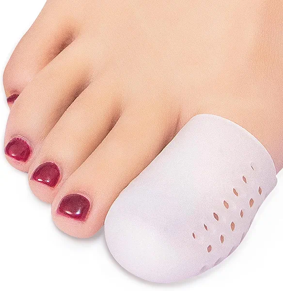 Niupiour Gel Big Toe Protectors, 14 Packs of Breathable Big Toe Caps, Silicone Toe Covers for Big Toe, Calluses, Blisters, Hammer Toe, Provide Pain Relief from Missing or Ingrown Toenails