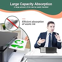 Vista 4 de YOUEXPERT Unidad de recolección de residuos para impresora Sawgrass Virtuoso SG400 SG800 SG500 SG1000 Ricoh GC41 3110DN 7100DN (paquete de 1)