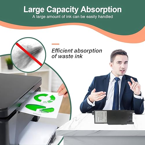 Miniatura 4 de YOUEXPERT Unidad de recolección de residuos para impresora Sawgrass Virtuoso SG400 SG800 SG500 SG1000 Ricoh GC41 3110DN 7100DN (paquete de 1)