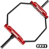 PROIRON Olympic Trap Bar 2, Hex Deadlift Squat Bar, 56 Weight lifting Shrug Bars Barbell Knurled Handles for Shoulder Exercises, Farmers Walk, 250kg Capacity for Home Gym Workout