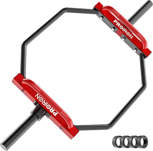 PROIRON Olympic Trap Bar 2", Hex Deadlift Squat Bar, 56"