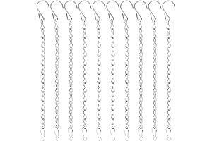 9.5 Inch Silver Chain Bundle for Outdoor Accessories