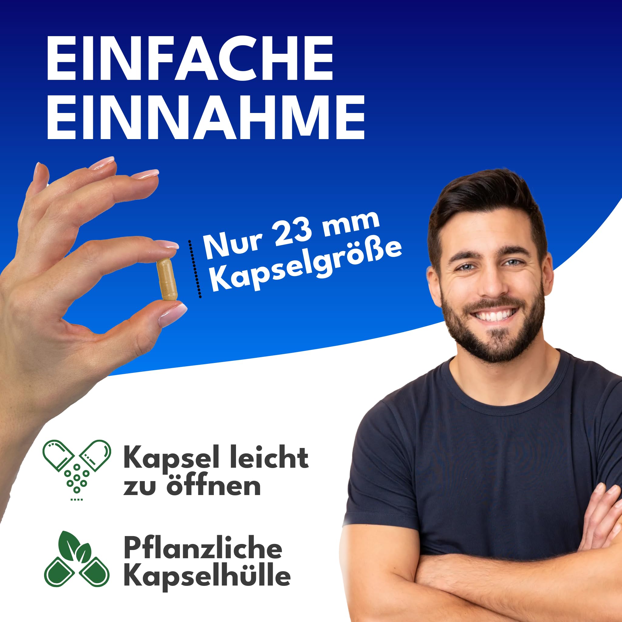Green Naturals NADH 50mg - 60 Kapseln | Laborgeprüft · Aus deutscher Herstellung · Vorrat für 2 Monate