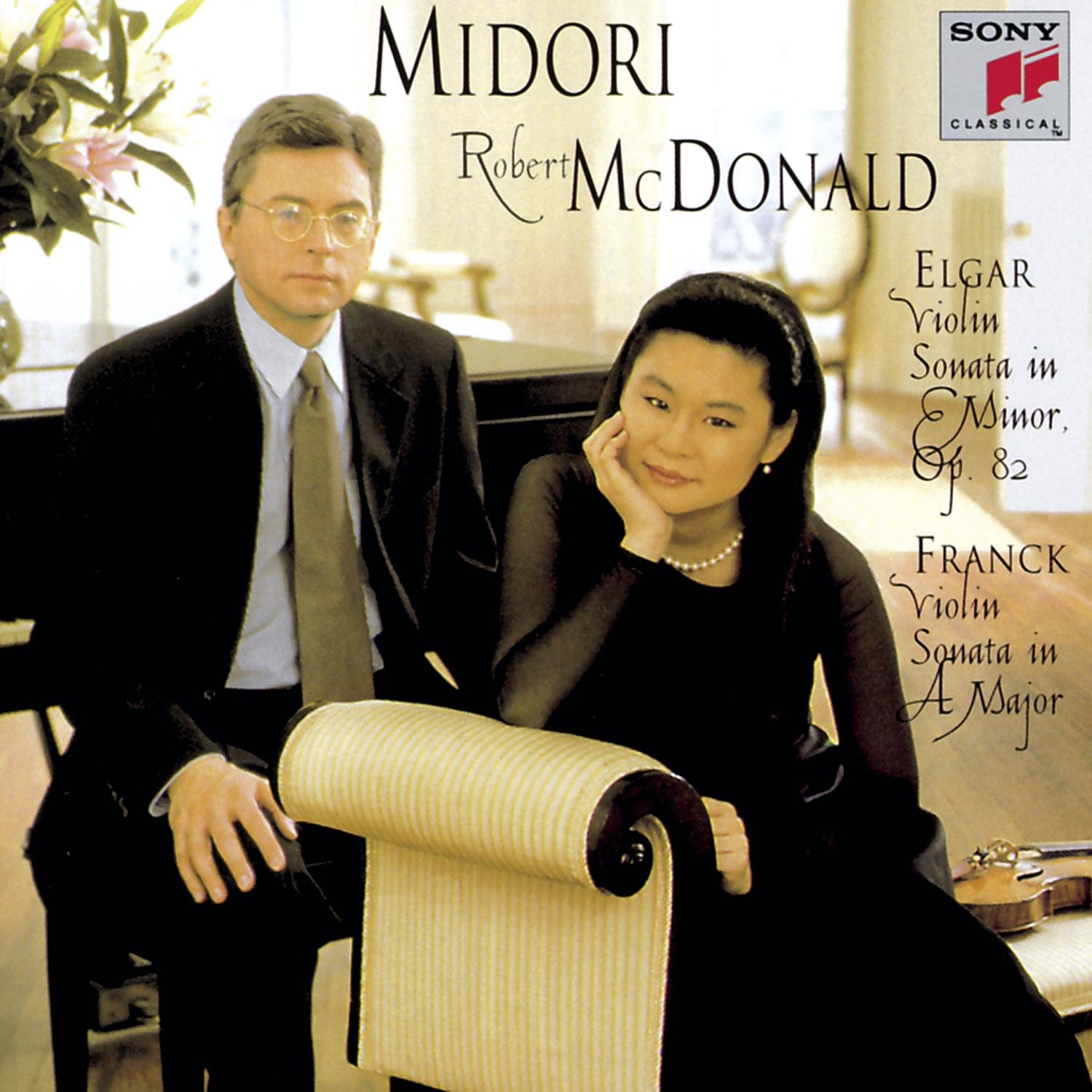 Plays Elgar & Franck Violin Sonatas [Audio CD] Midori /Vln//Mcdonald /Pno/; Midori /Mcdonald; Midori / MacDonald/ Robert and Midori