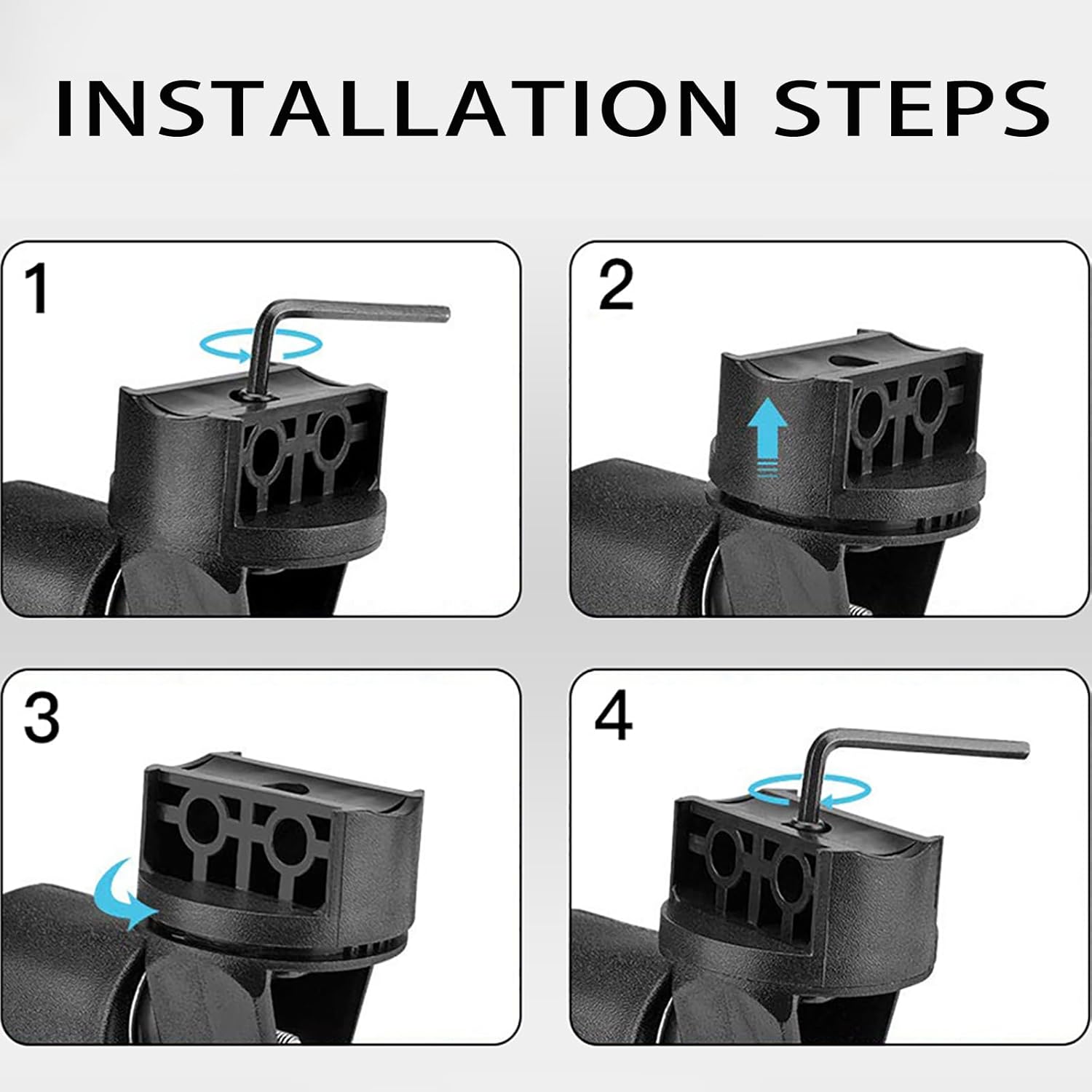UTV Rear View Mirror Set for CF Moto ZFORCE 950 Sport-4 2021-2026, Side View Mirrors Center Mirror for UTV, Adjustable Mirrors Clamp Mount for Side by Side, Off Road Vehicles,B Side mirror