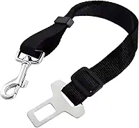 Cinto de Segurança para Animais de Estimação, Coleira e Colete com Fivela Ajustável, Resistente para Cães e Gatos
