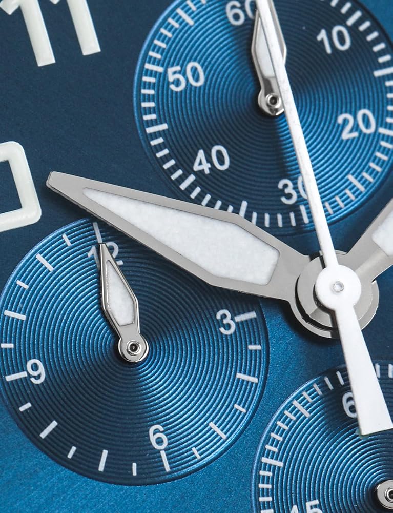 Amazon.com: TACTICAL FROG Militado ML04 39mm Chronograph Quartz