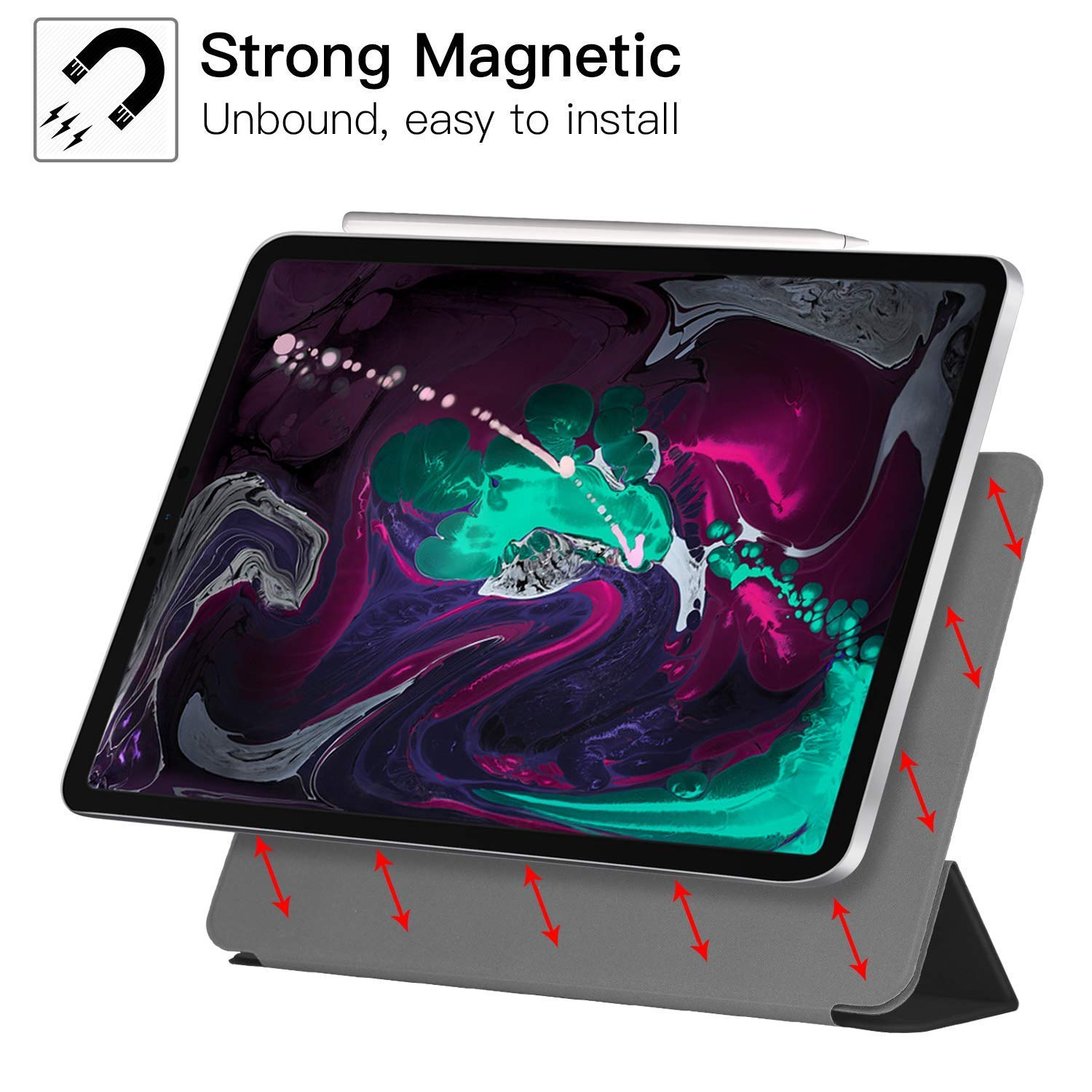 Amazon.co.jp: LUVVITT iPad Pro 11インチ マグネティックケース