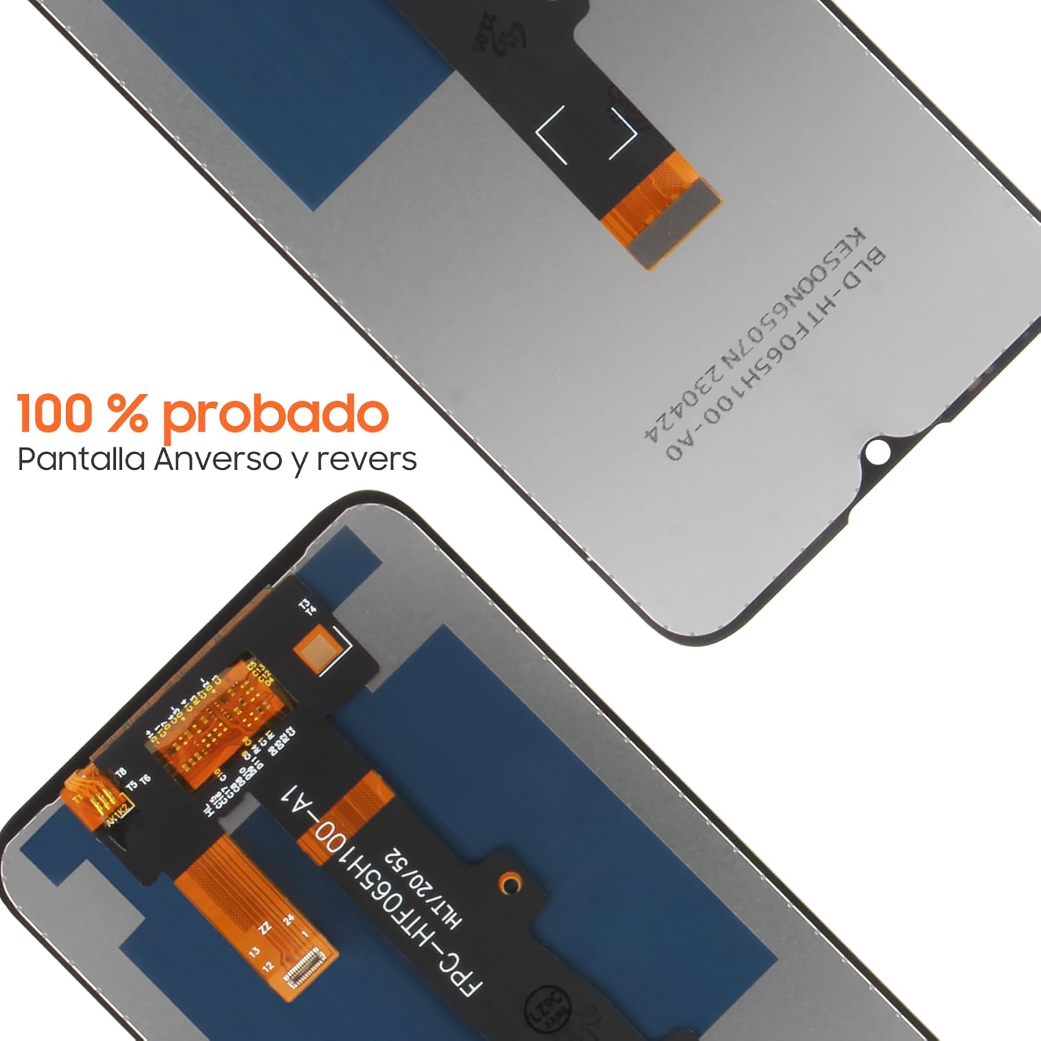 Screen for Motorola Moto E7 Power Screen Replacement for Moto E7i Power LCD Screen XT2097-6,XT2097-7,XT2097-13 Touch Display Digitizer Assembly Repair Parts(Black)