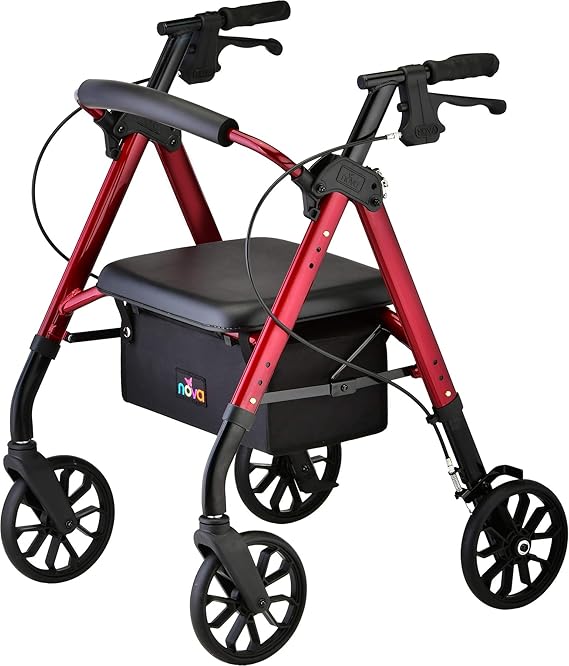 NOVA Medical Products Star 8 Rollator Walker with Perfect