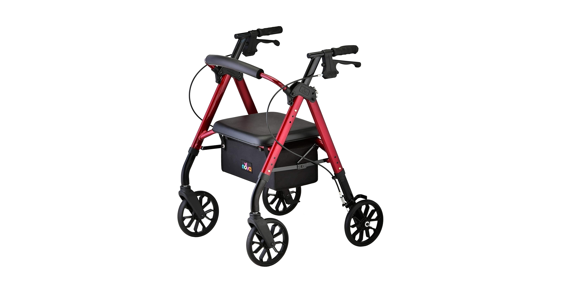 Amazon.com: NOVA Medical Products Star 8 Rollator Walker