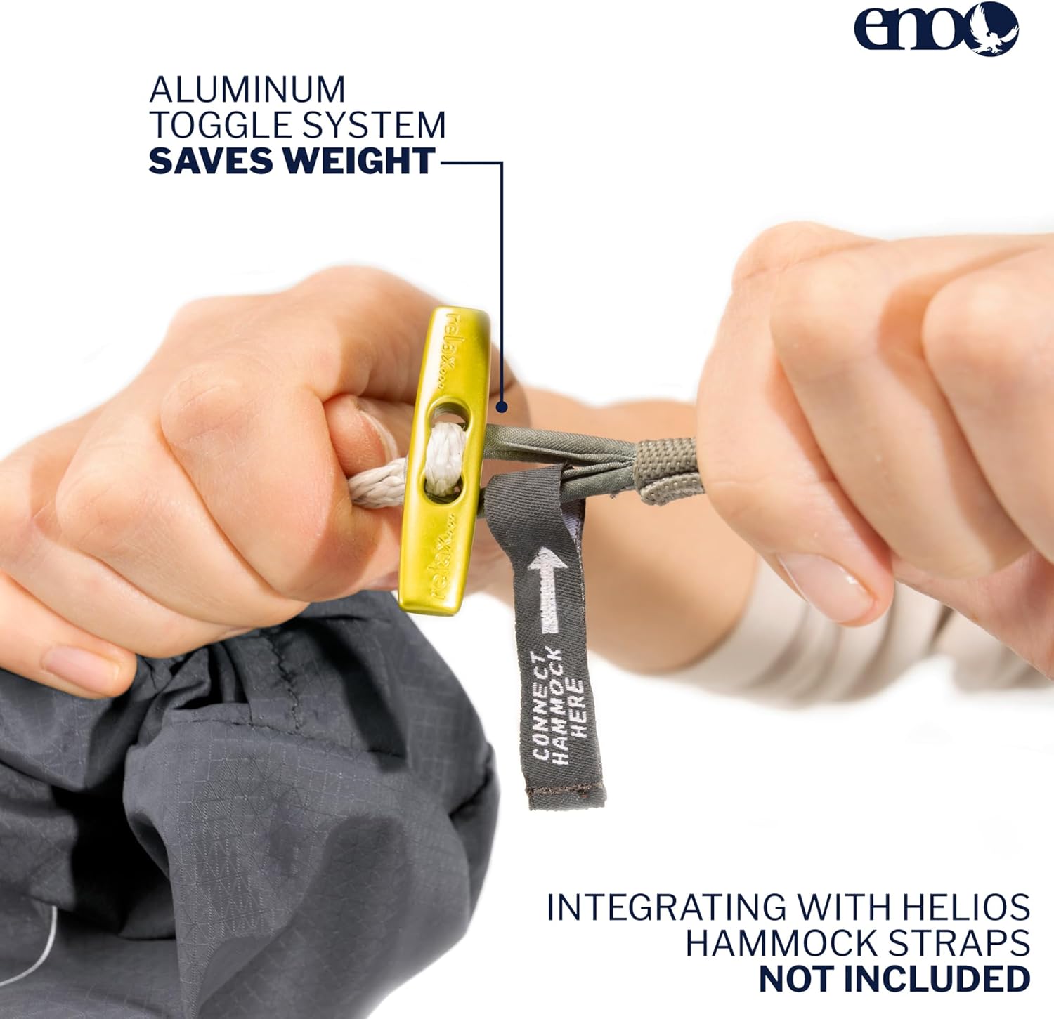 ENO JungleNest Hammock Charcoal - Image 4