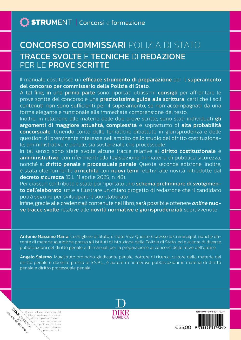 Concorso commissari Polizia di Stato. Tracce svolte e tecniche di redazione per le prove scritte. Nuova ediz. Con Aggiornamento online