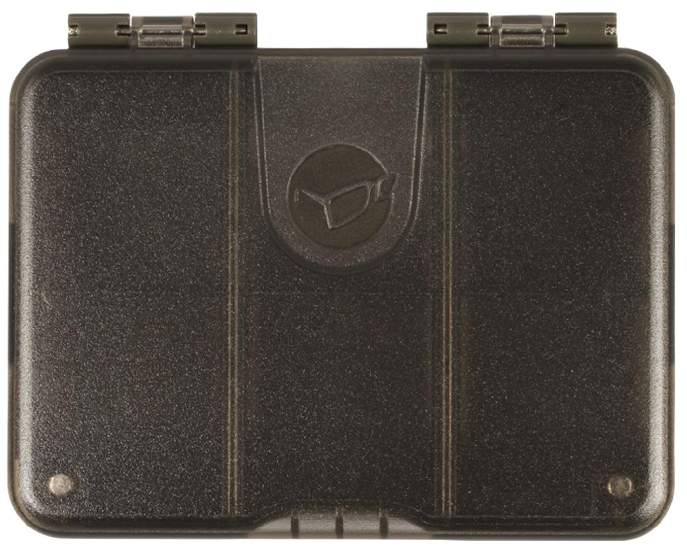 Korda Mini Box 9 Compartments, Compact Storage Solution, High Impact Plastic, Flip Top Lids for Easy Access, Compatible with Tackle Box System, Ideal for Organizing Small Items