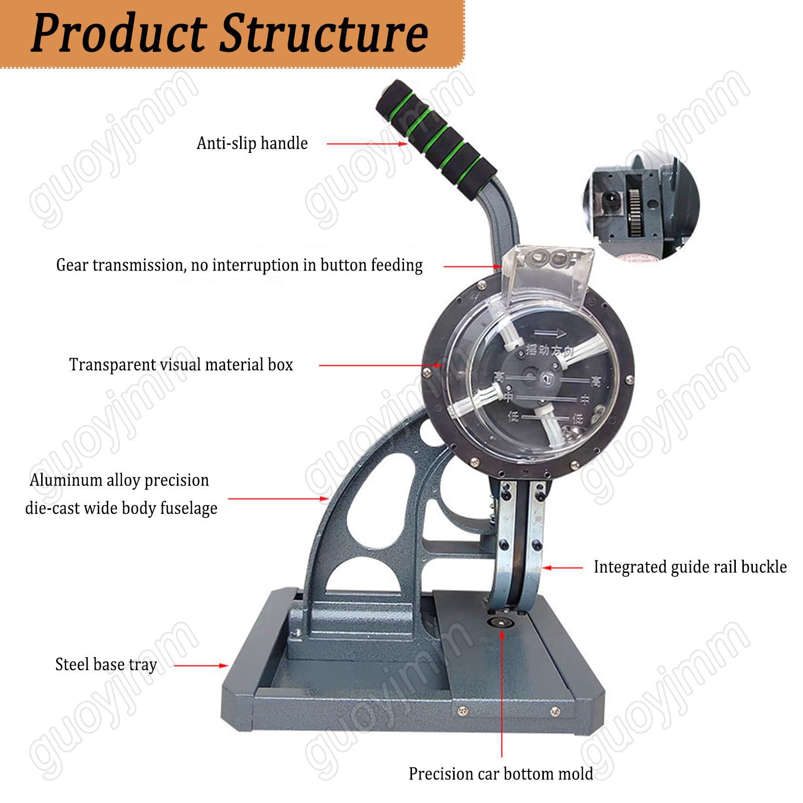 Máquina semiautomática de ojales de 10/12 mm, herramienta de perforación y ajuste de ojales para carteles, carteles, pancartas y lonas