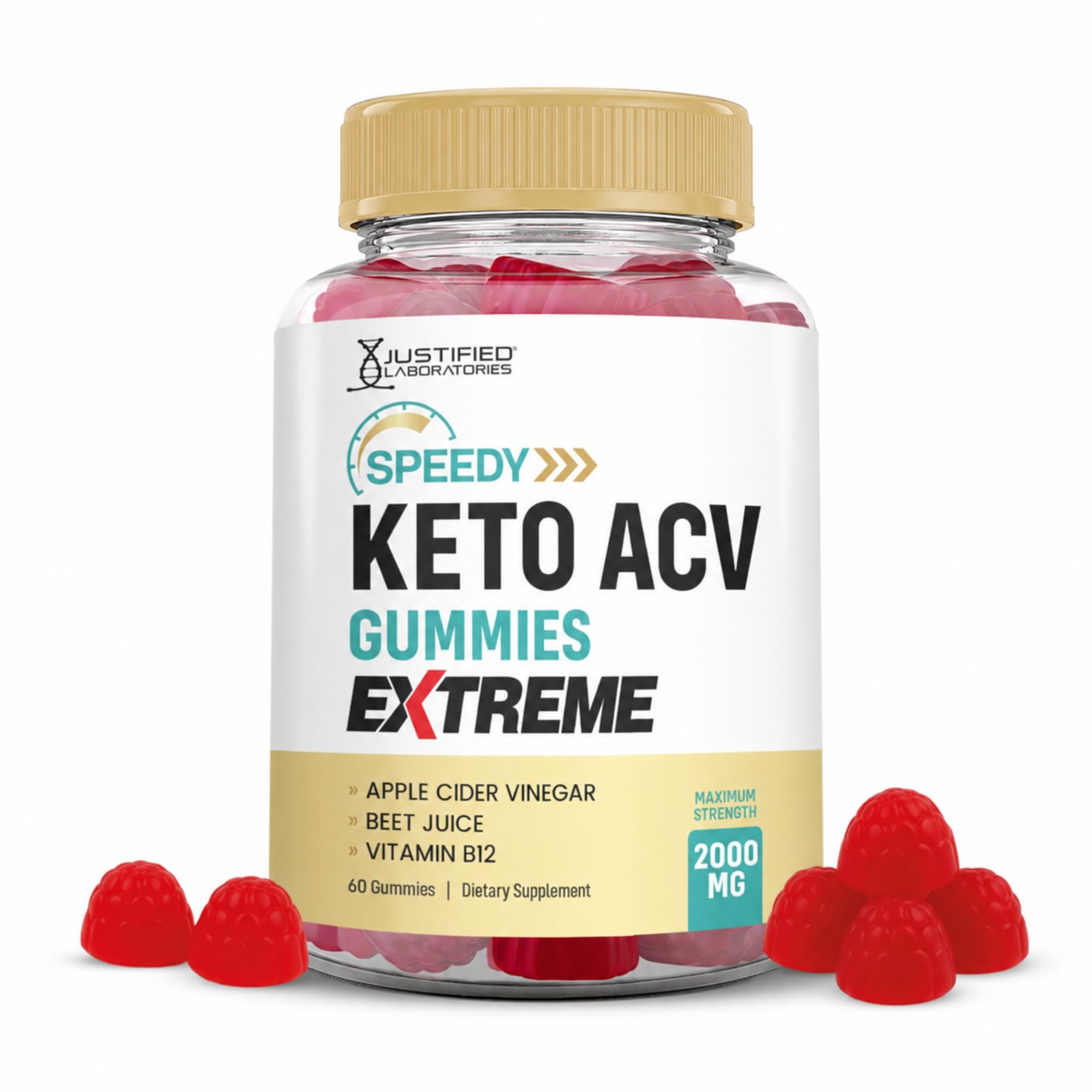 Justified Laboratories Speedy Keto ACV Gummies Extreme