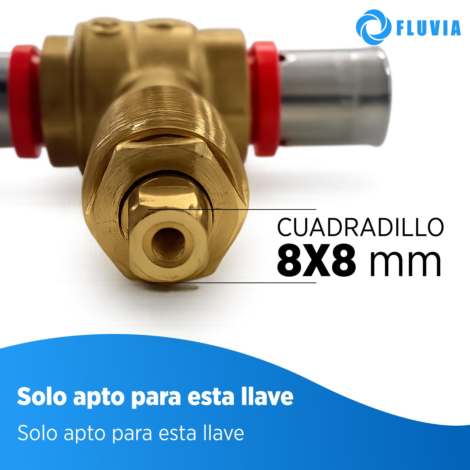 FLUVIA Embellecedor NEGRO | Pack 1 | Tapa llave de Paso Agua | Ø69x59mm | Mando Oculto y Plafón | para Ducha Piscina, Grifo Empotrado, Embellecedor Grifo Pared (oculto)