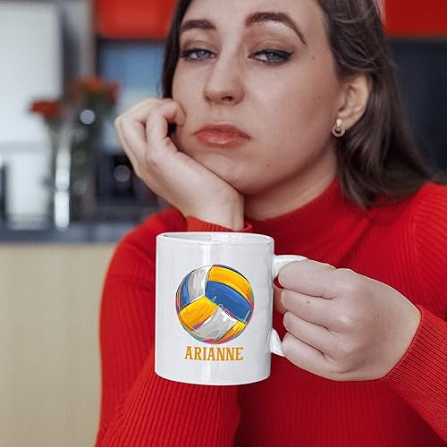 Vista 24 de Taza de hockey, taza de hockey personalizada, taza deportiva personalizada con nombre, taza de café de hockey, regalo para los amantes del hockey