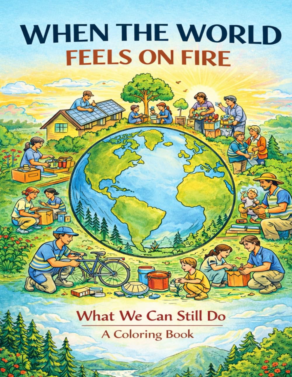 When the World Feels on Fire: What We Can Still Do — A Coloring Book